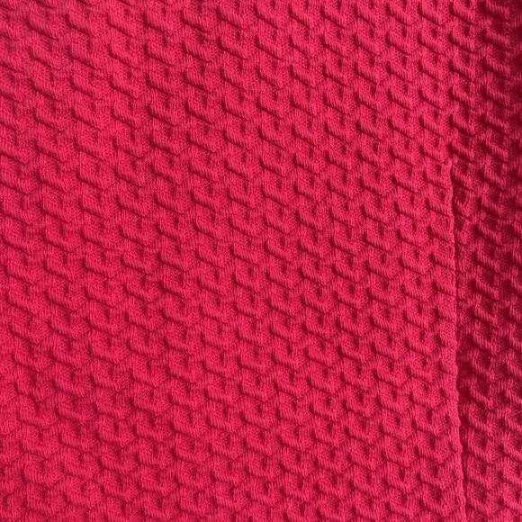 Ganni Anthropologie Textured Sleeveless Pink Peplum Tank Size Large Scoop Neck - Picture 5 of 10